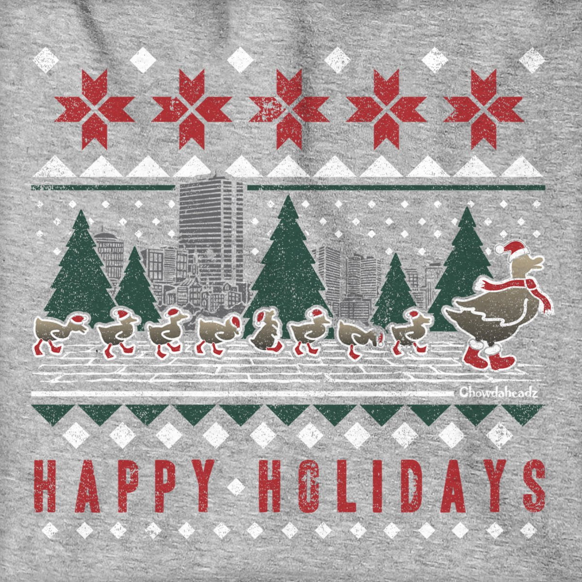 Happy Holiday Ducks Hoodie