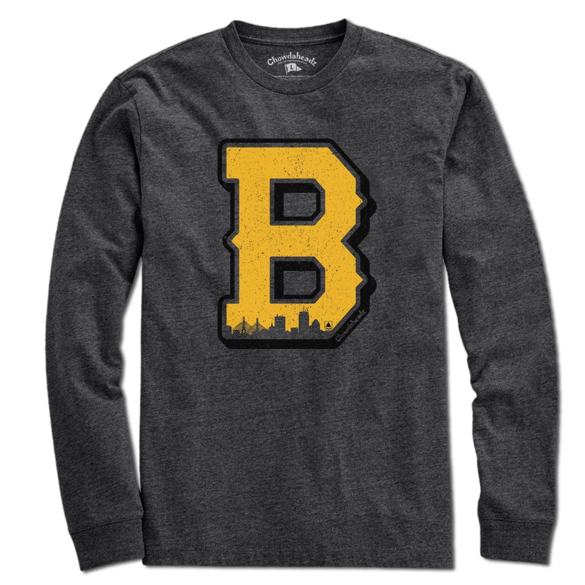Black & Gold Big Block B T-Shirt