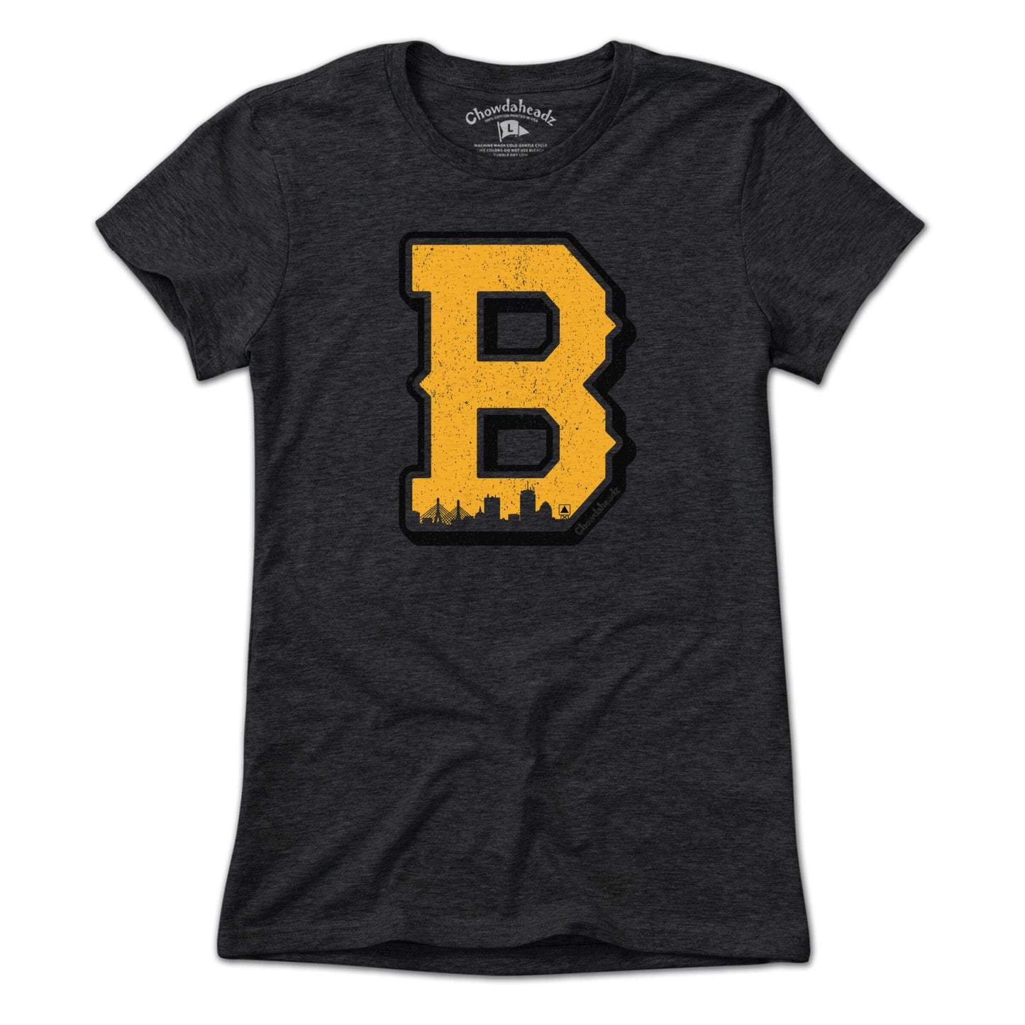 Black & Gold Big Block B T-Shirt