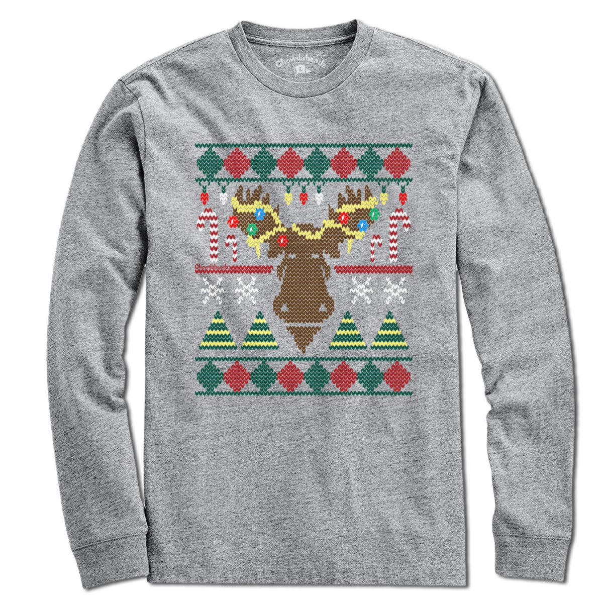 Merry Christmoose Ugly Holiday Sweater T-Shirt