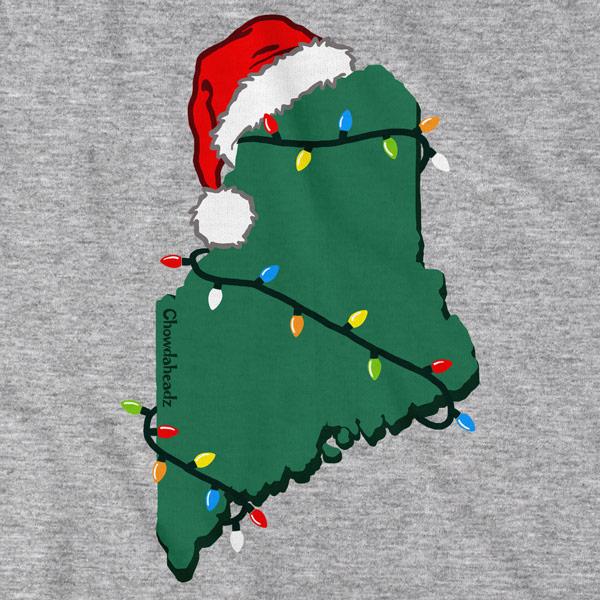 Santa Hat Maine T-Shirt