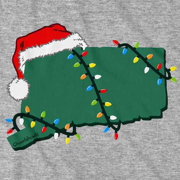 Santa Hat Connecticut T-Shirt