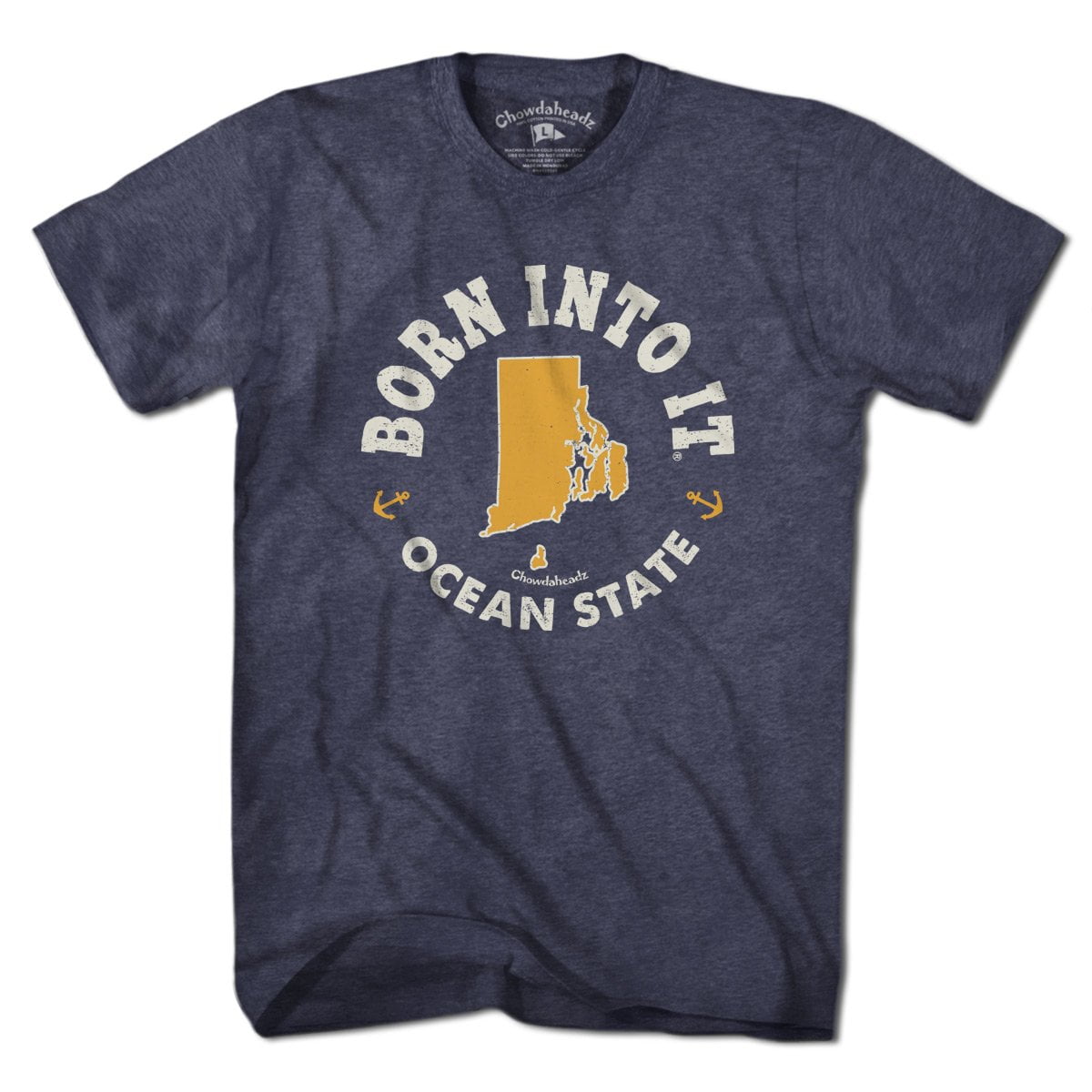 Born Into It Rhode Island T-Shirt