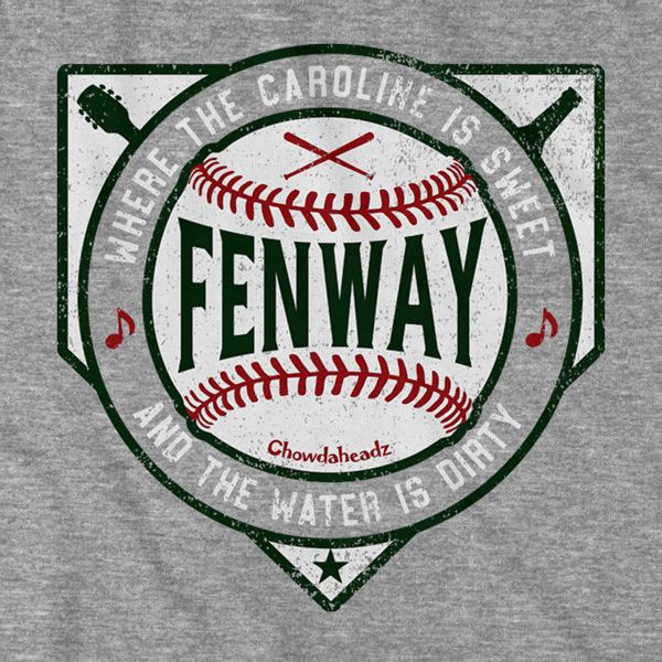 Sweet Caroline Dirty Water Fenway Tailgater Hoodie