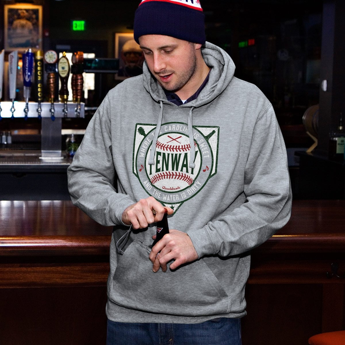 Sweet Caroline Dirty Water Fenway Tailgater Hoodie