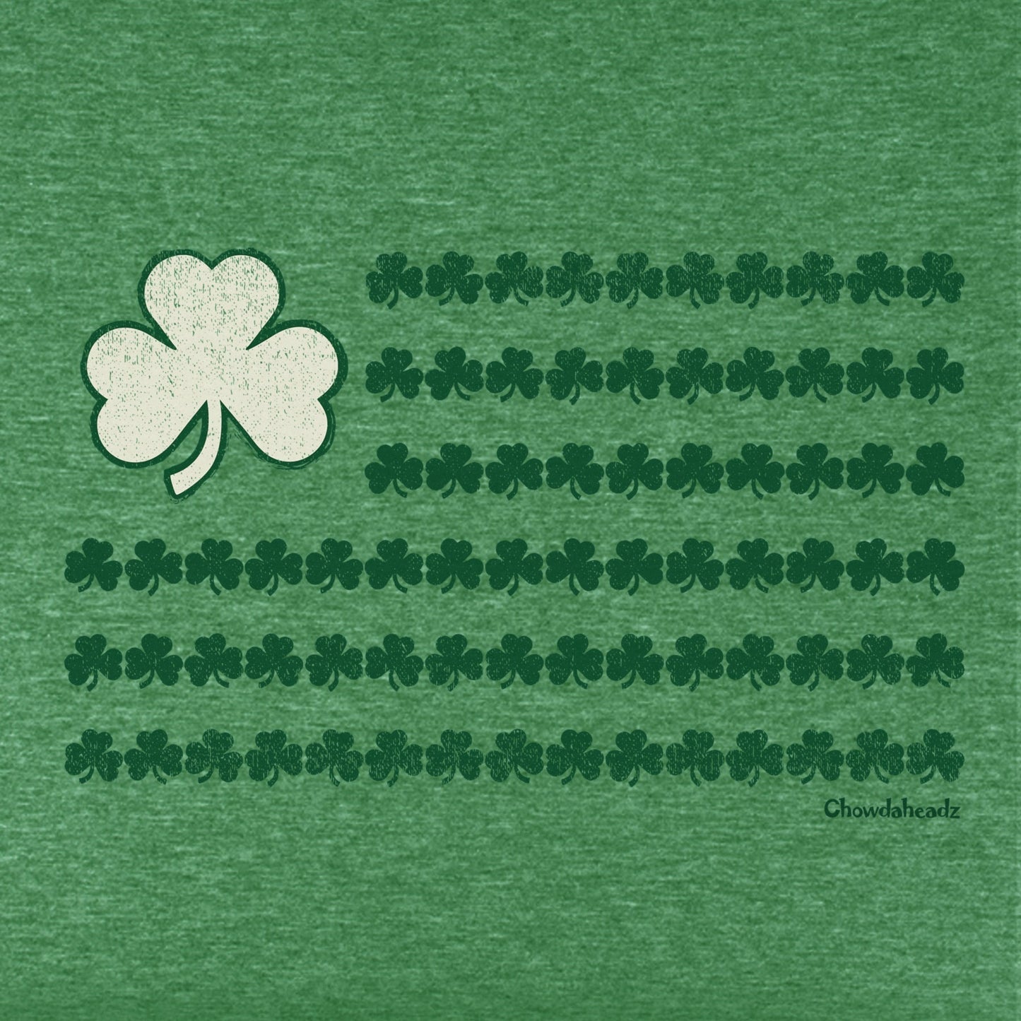 Irish Nation Shamrock Flag Youth T-Shirt