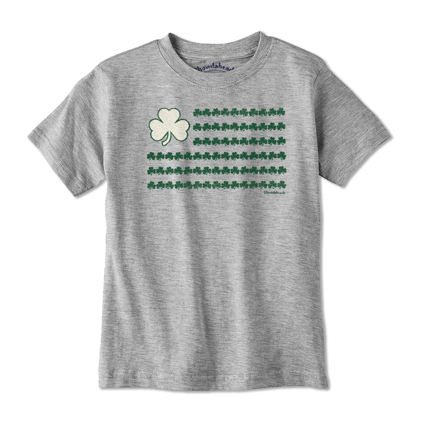 Irish Nation Shamrock Flag Youth T-Shirt