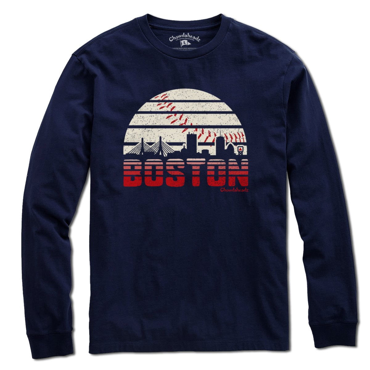Boston Baseball Skyline T-Shirt