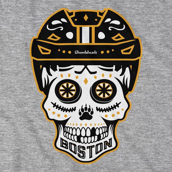 Boston Black & Gold Dead Head T-Shirt