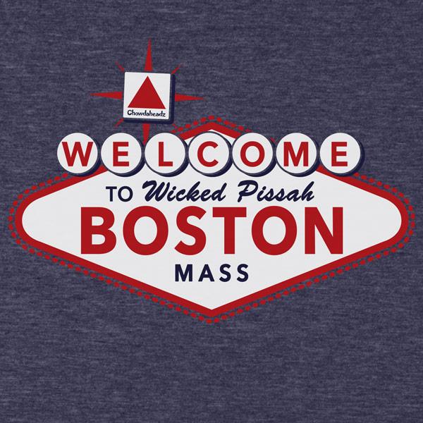 Welcome to Boston Sign T-Shirt