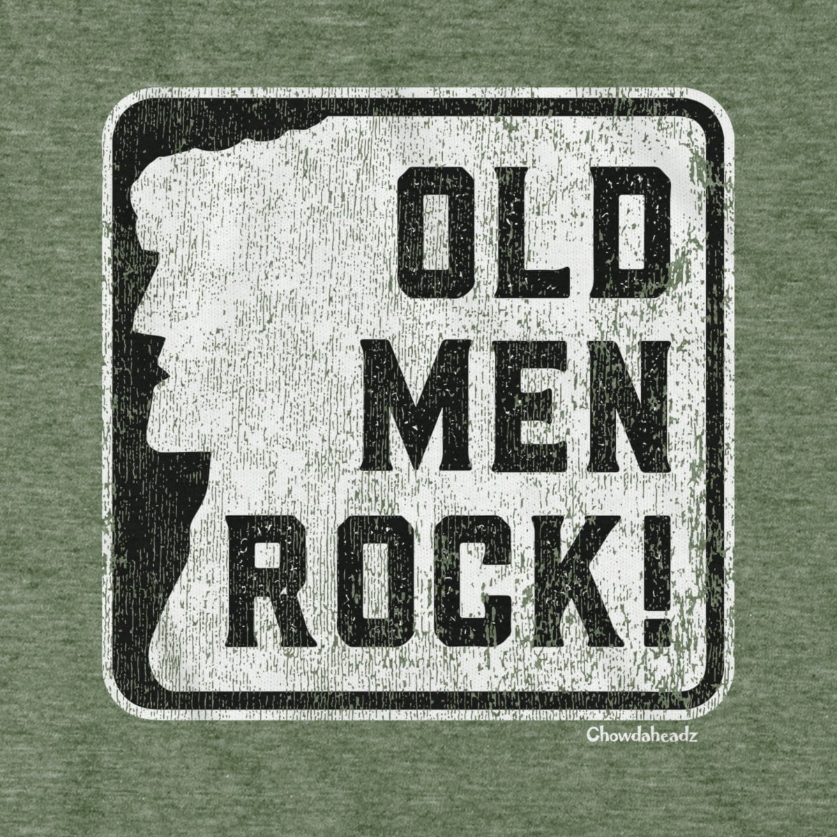 Old Men Rock Sign T-Shirt