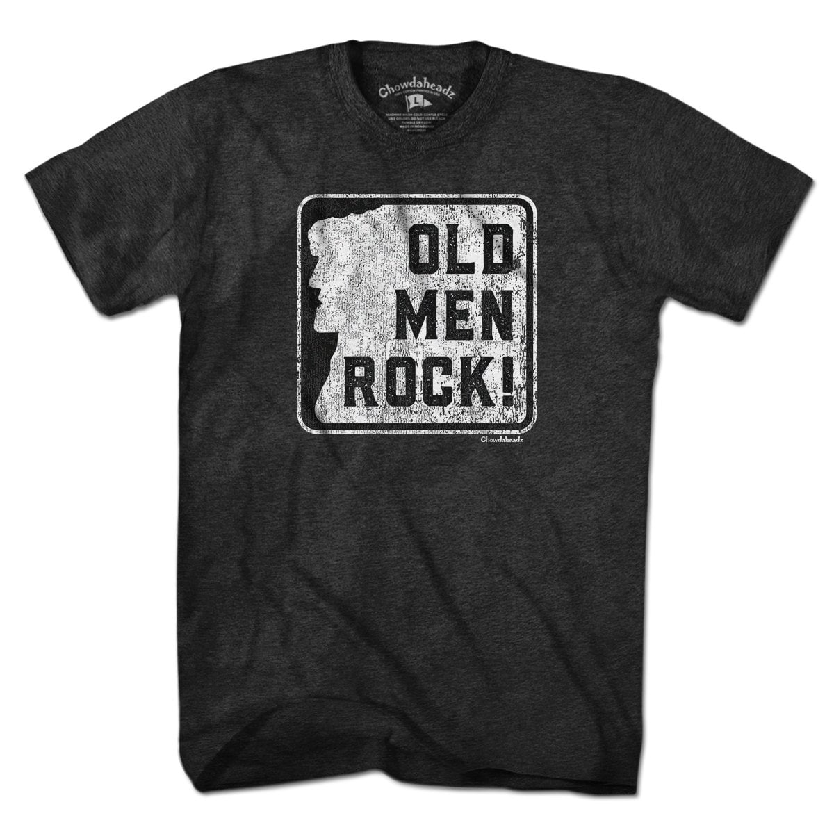 Old Men Rock Sign T-Shirt