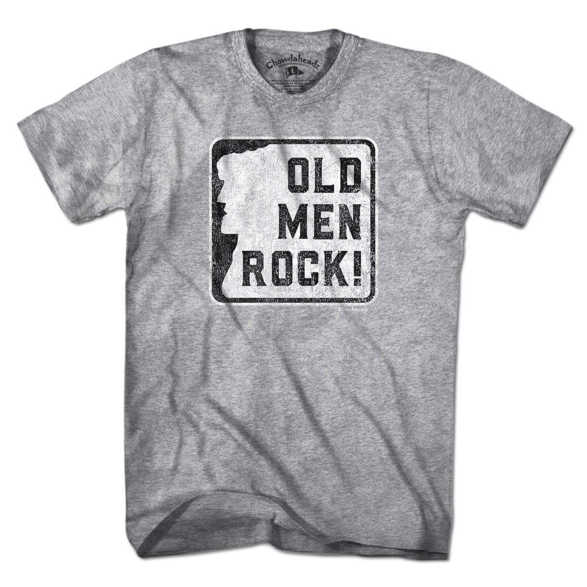 Old Men Rock Sign T-Shirt