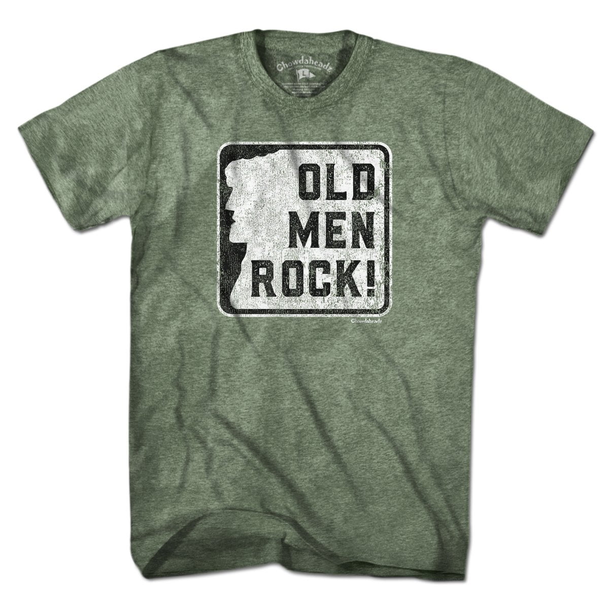 Old Men Rock Sign T-Shirt
