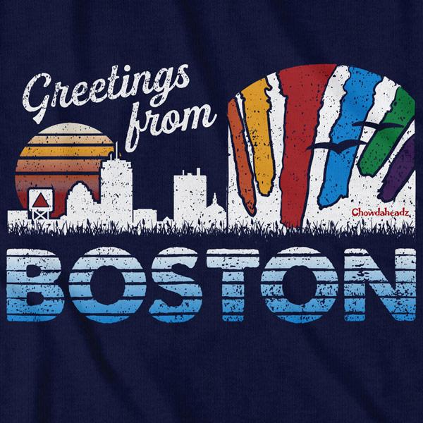 Greetings From Boston T-Shirt