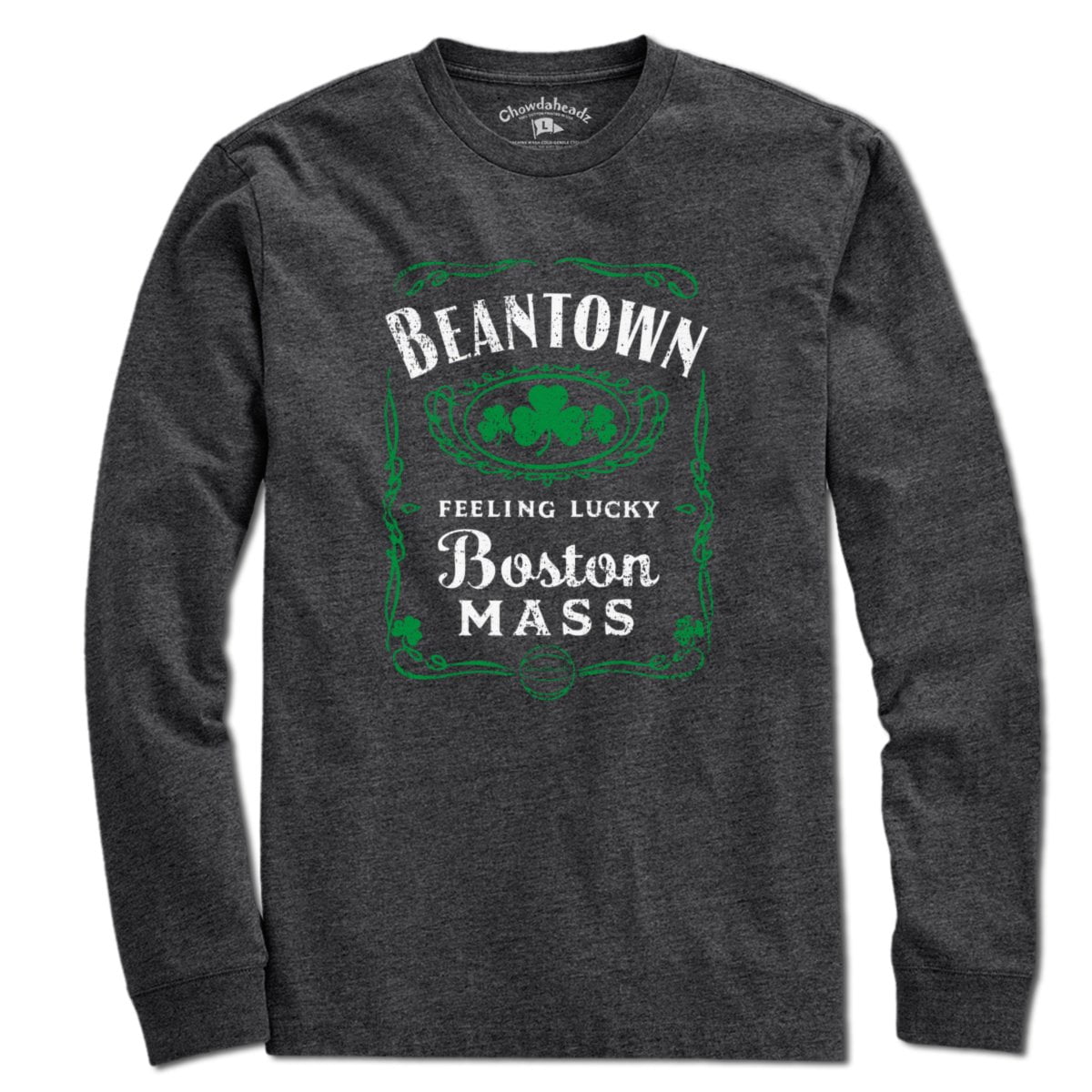 Beantown Boston Mass Label T-Shirt