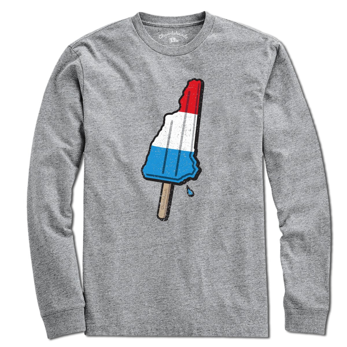 New Hampshire Patriotic Popsicle T-Shirt