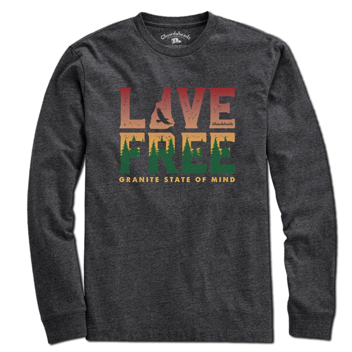 Live Free NH Granite State T-Shirt