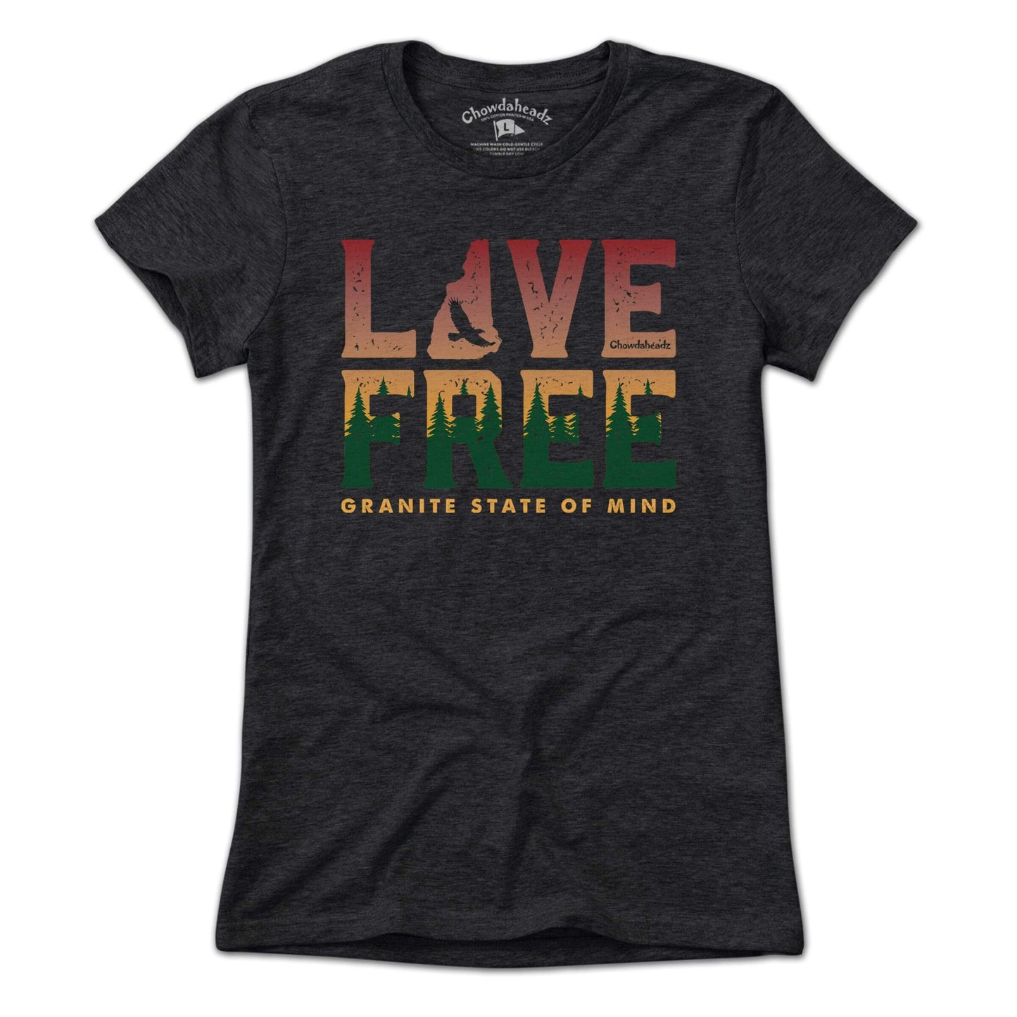 Live Free NH Granite State T-Shirt