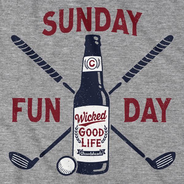 Sunday Funday Golf T-shirt