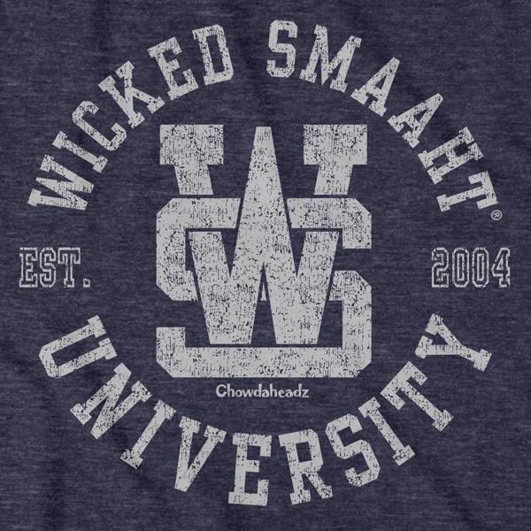 Wicked Smaaht University Circle Logo T-Shirt