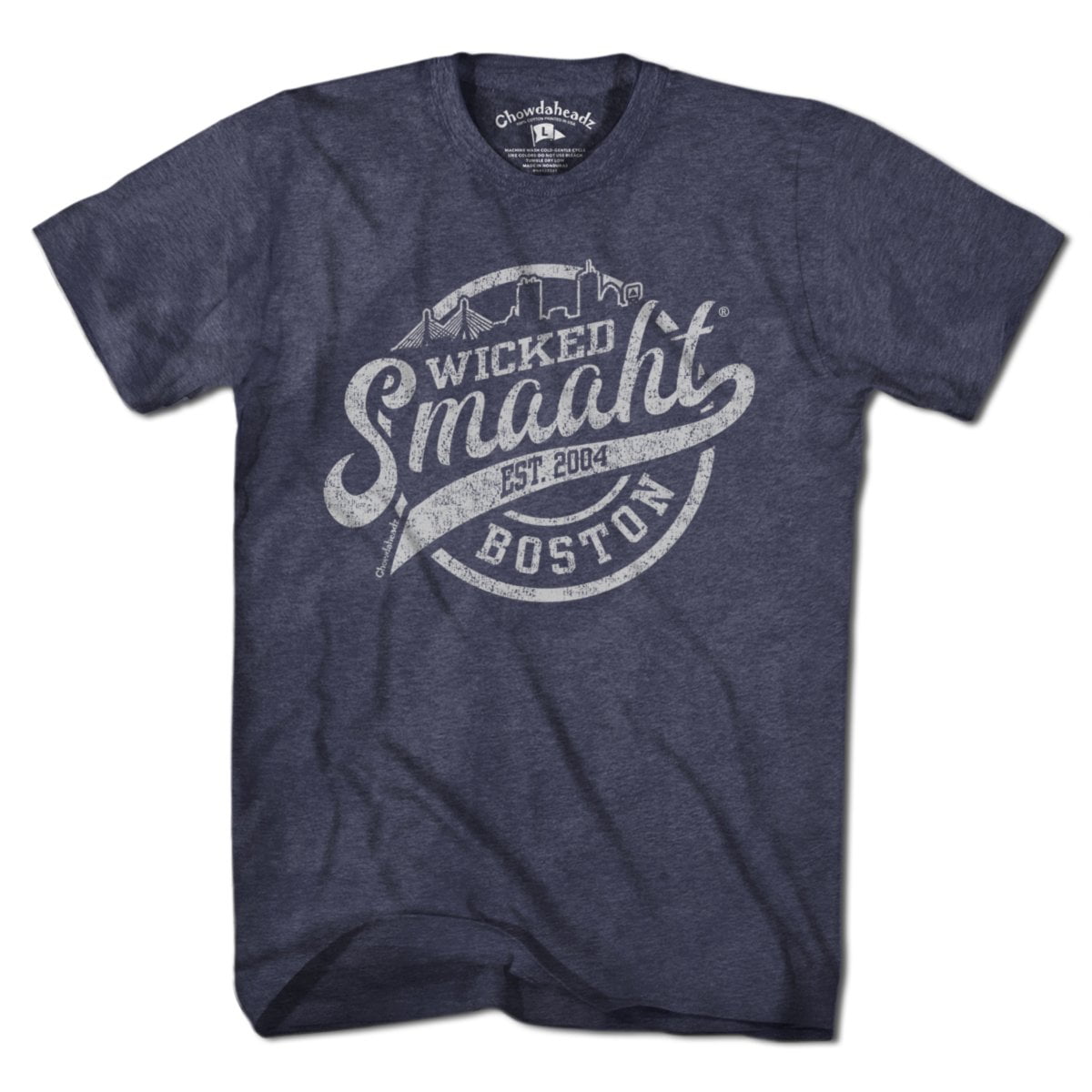 Wicked Smaaht Boston Skyline T-Shirt