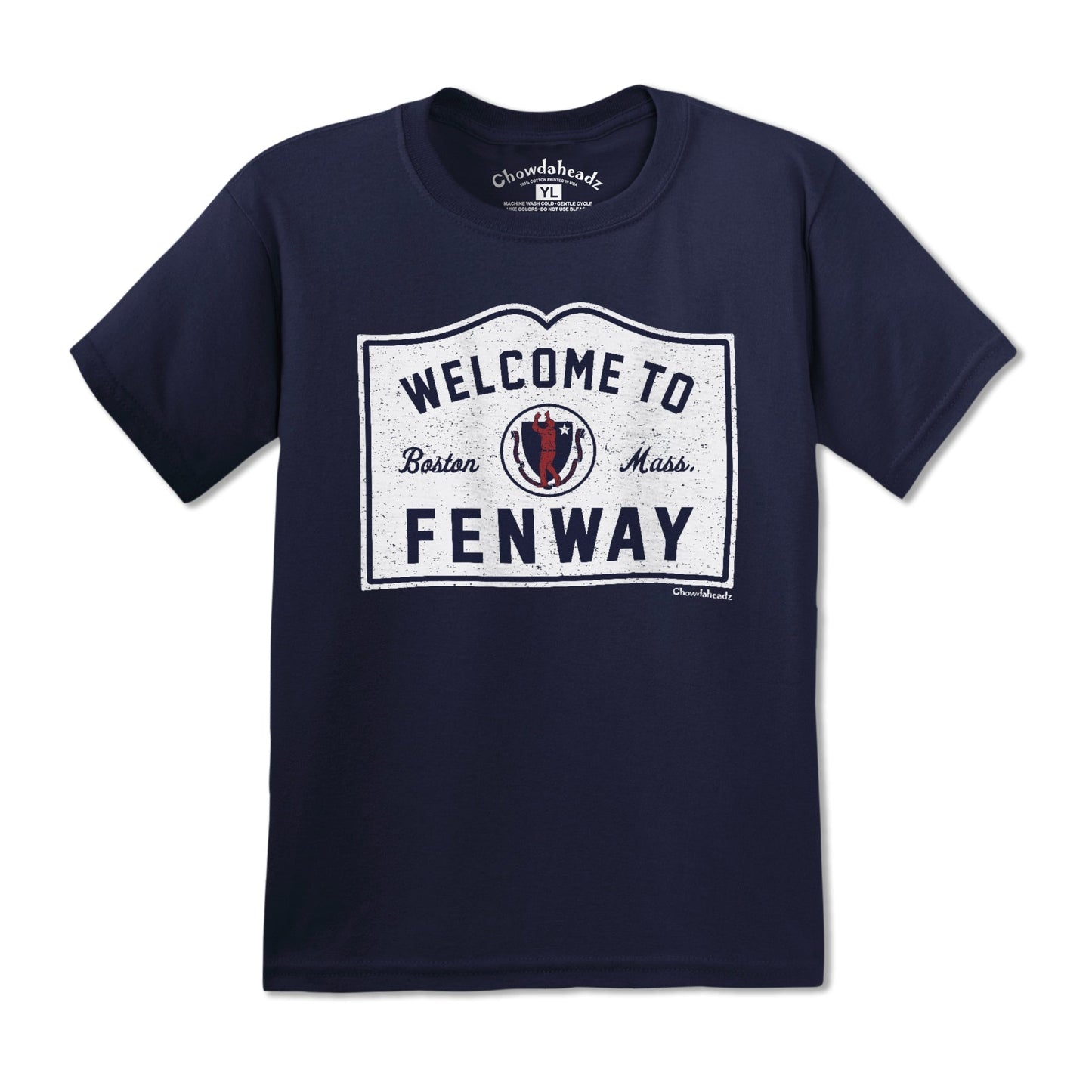 Welcome To Fenway Sign Youth T-Shirt
