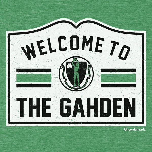 Welcome To The Gahden Basketball Tee