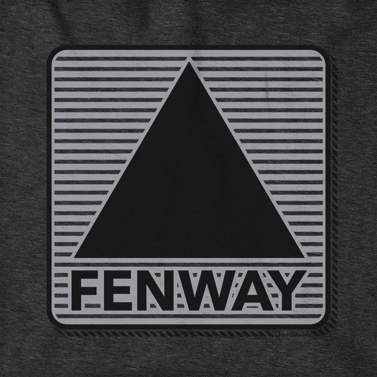 Fenway Sign Blackout Hoodie
