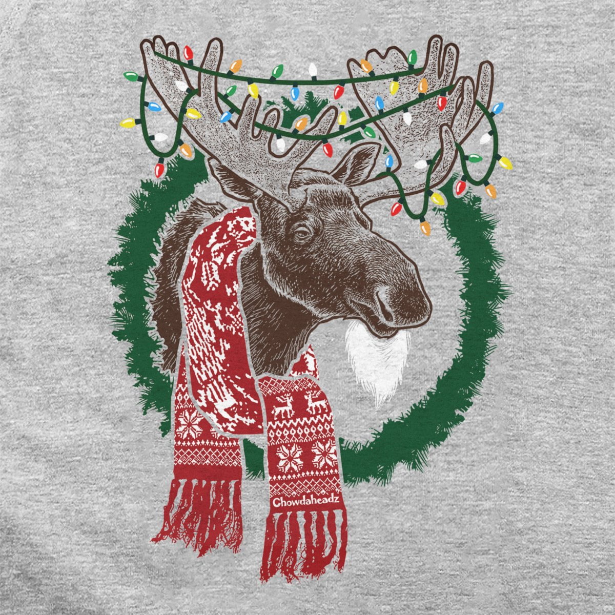 Merry Christmoose Holiday Hoodie