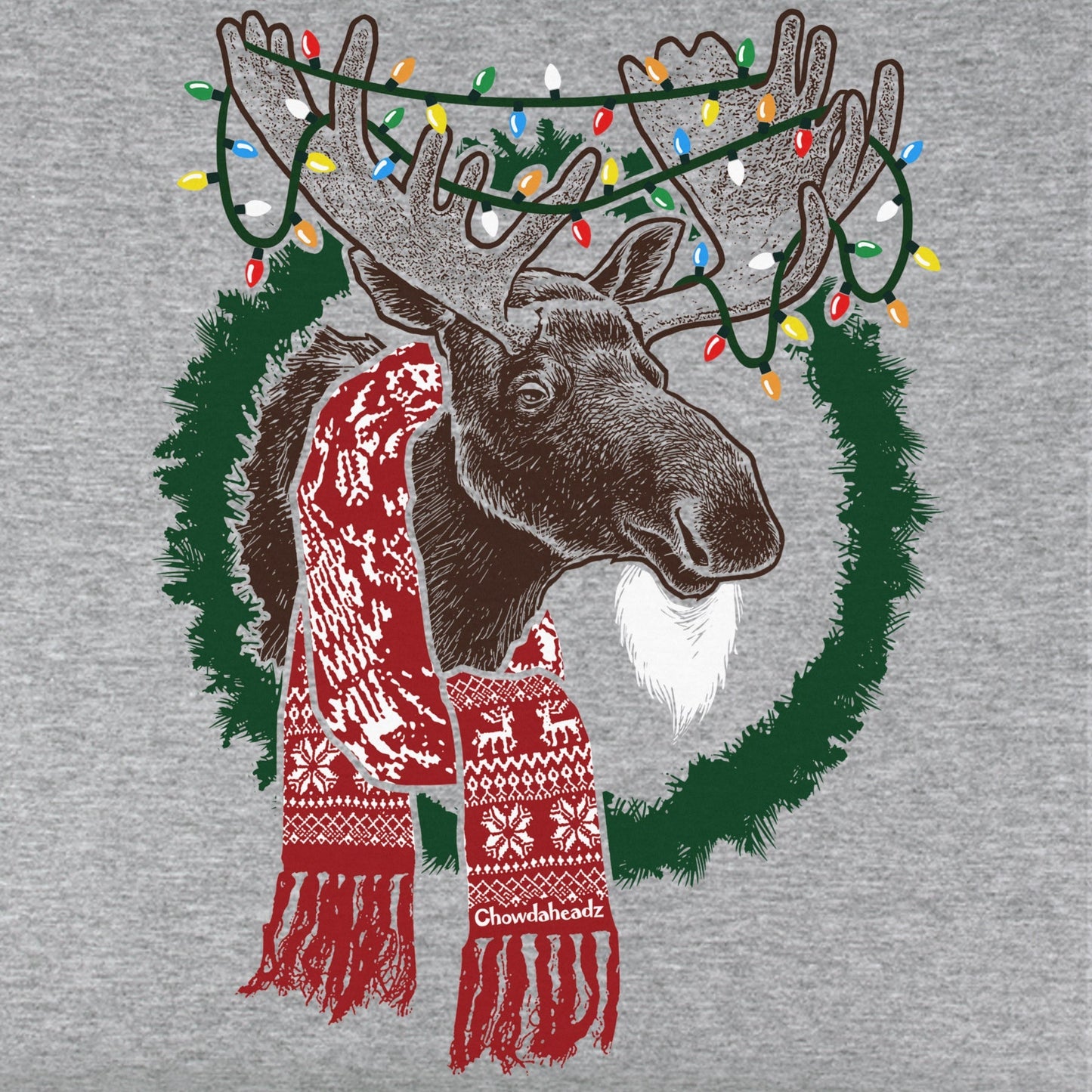 Merry Christmoose Holiday Youth T-Shirt