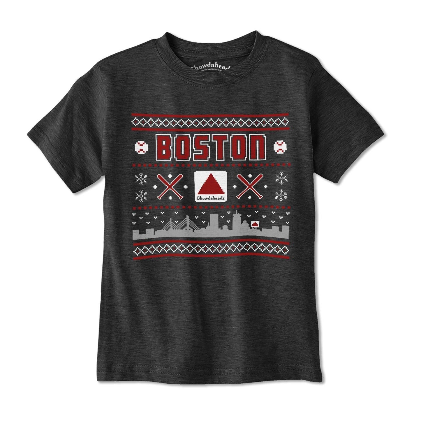 Boston Holiday Homerun Youth T-Shirt