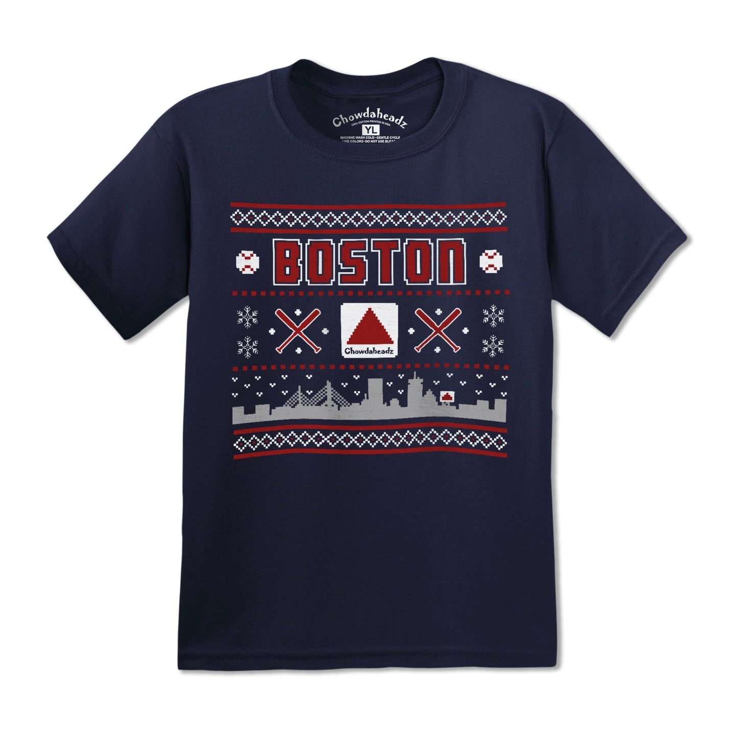 Boston Holiday Homerun Youth T-Shirt