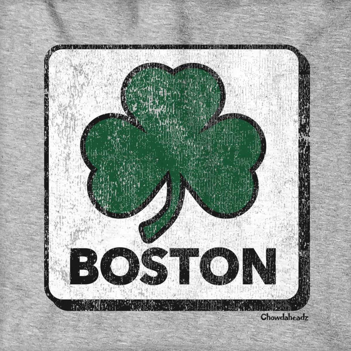 Vintage Shamrock Sign Hoodie