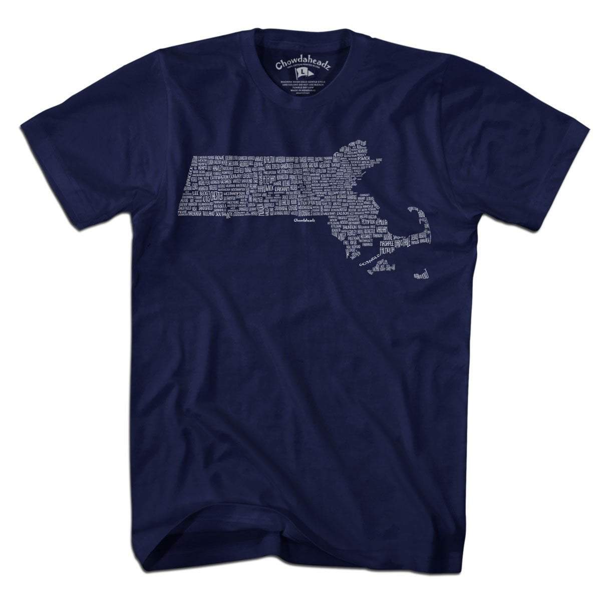 Massachusetts Cities & Towns T-Shirt