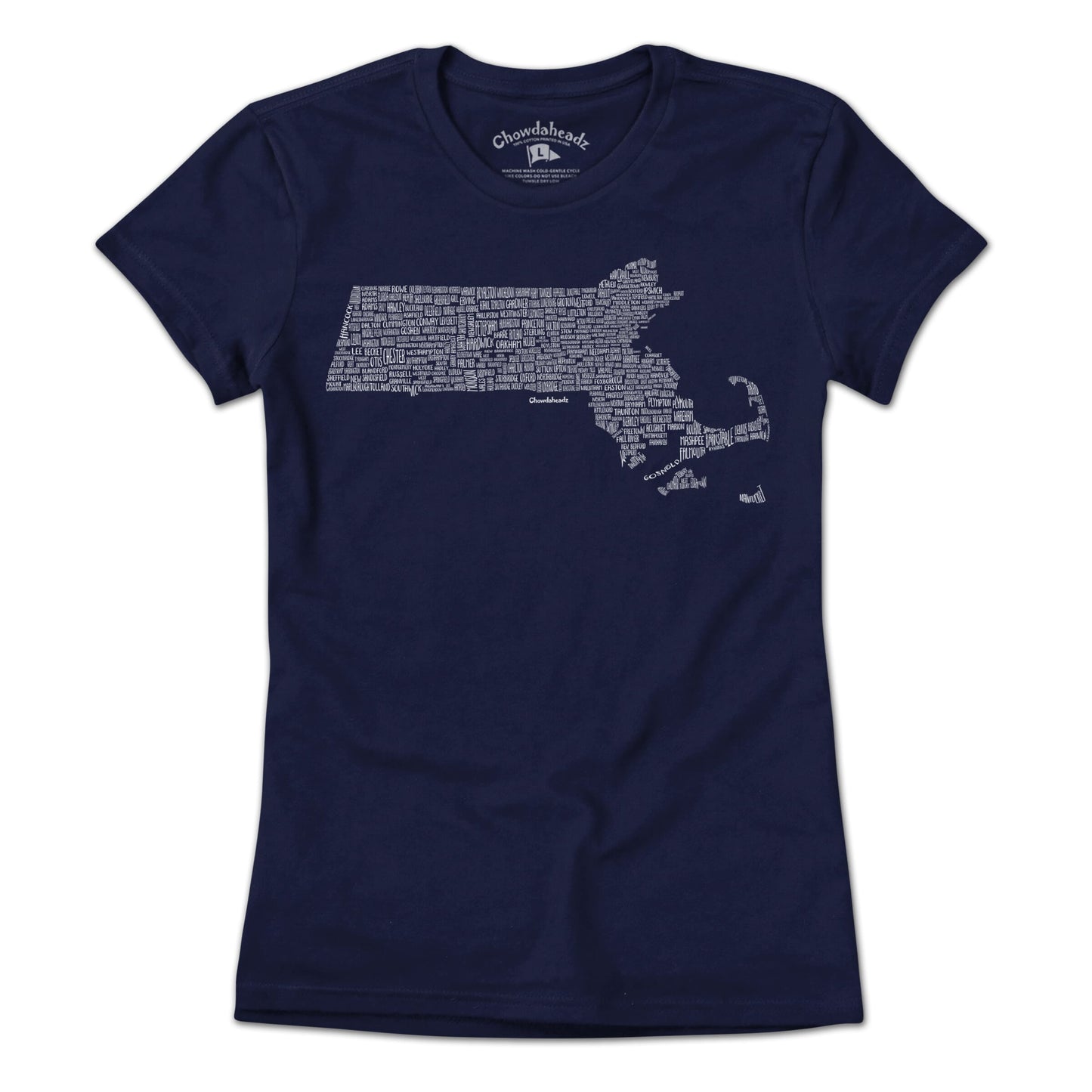 Massachusetts Cities & Towns T-Shirt
