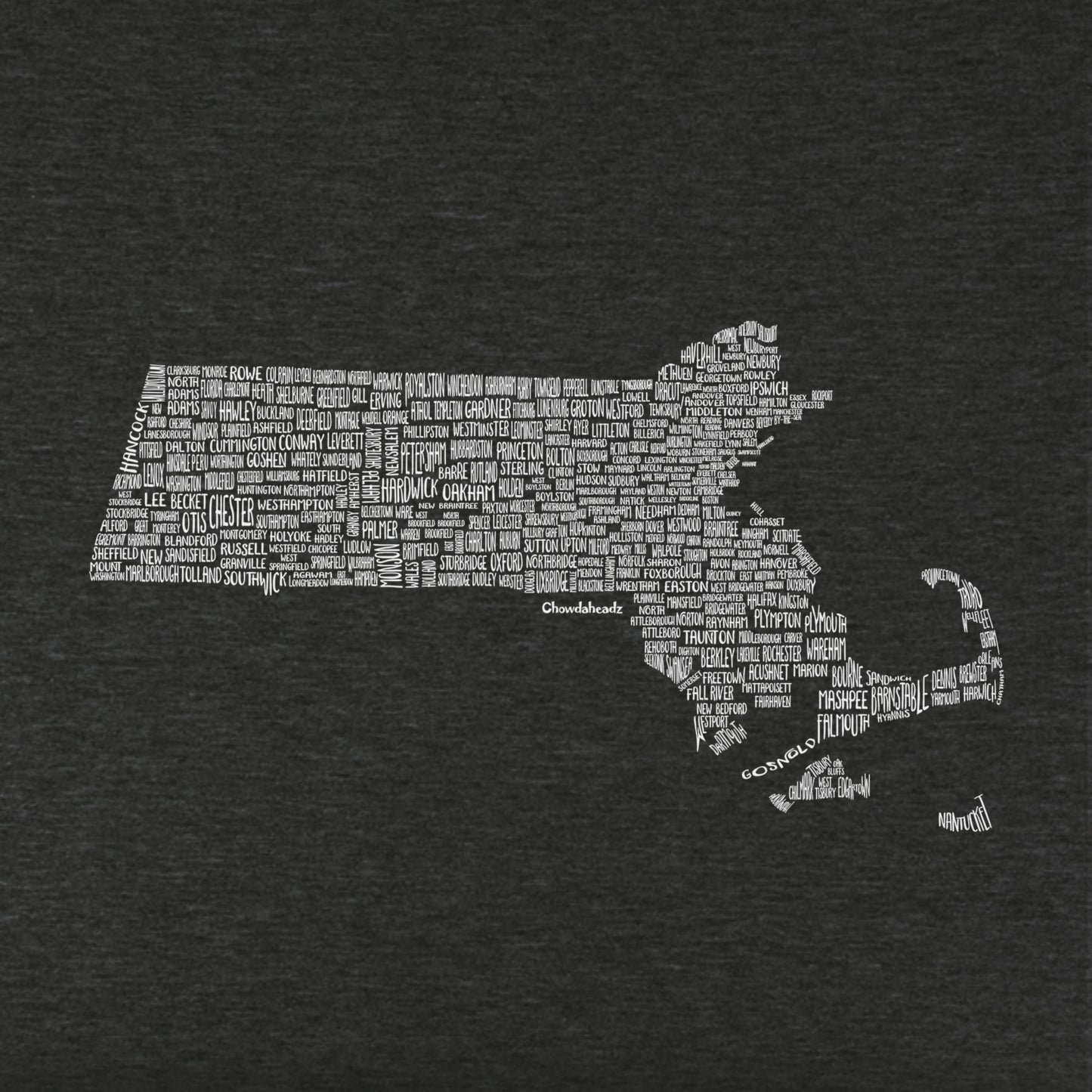 Massachusetts Cities & Towns Youth T-Shirt