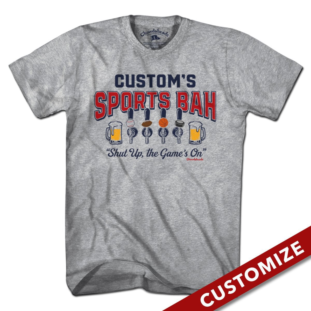 Custom Name's Sports Bah T-Shirt
