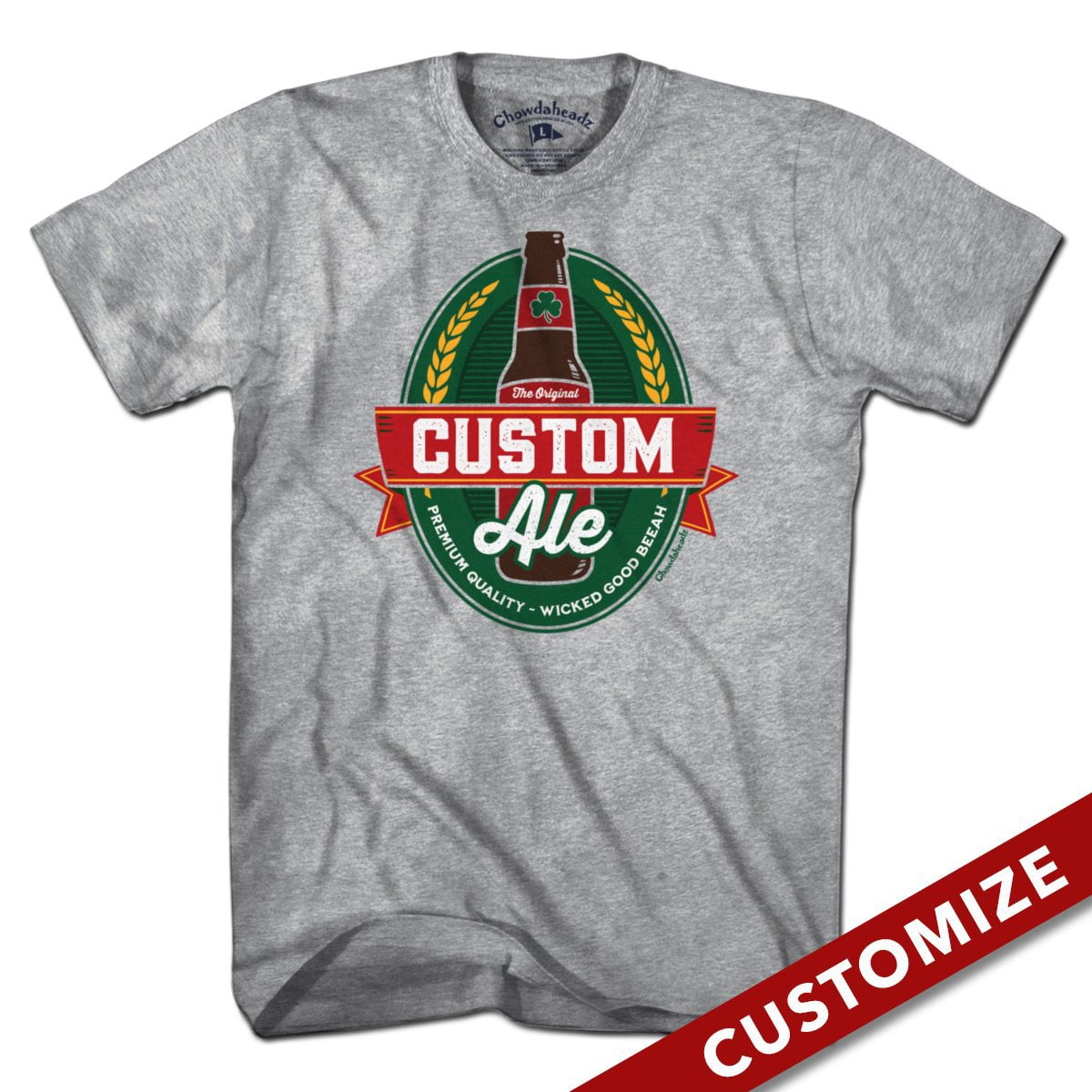 Custom Ale Label T-Shirt