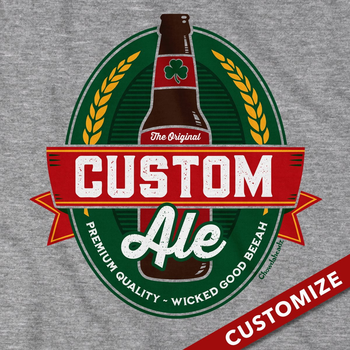 Custom Ale Label T-Shirt
