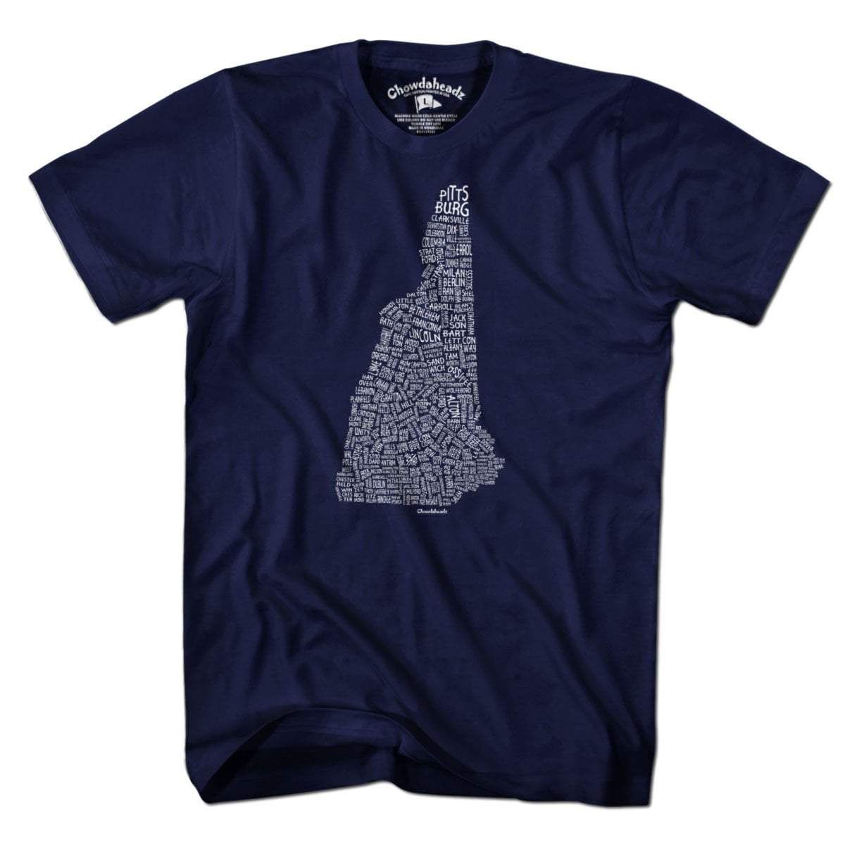 New Hampshire Cities & Towns T-Shirt