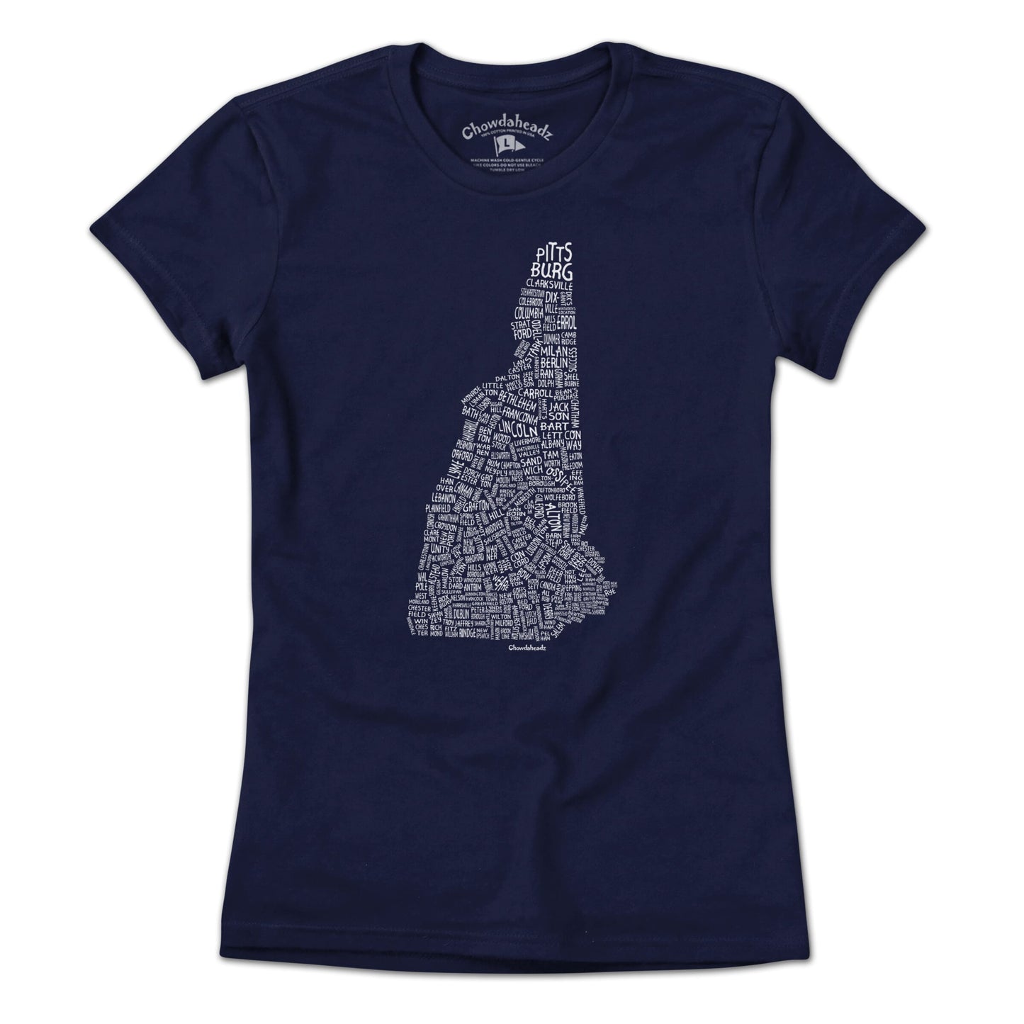 New Hampshire Cities & Towns T-Shirt