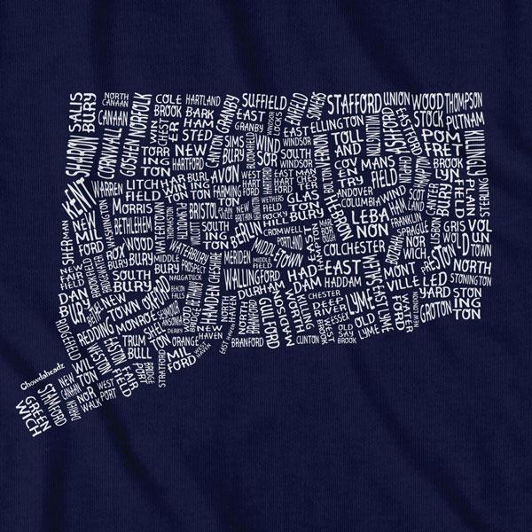 Connecticut Cities & Towns T-Shirt