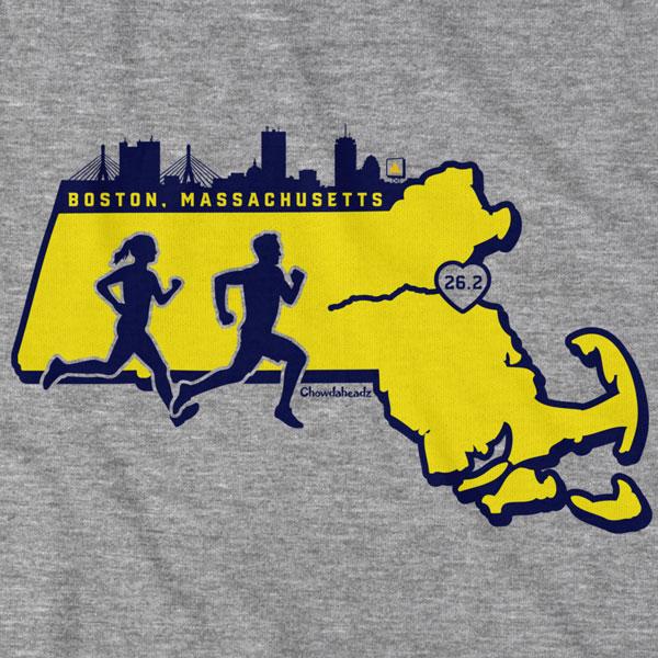 Massachusetts Runner Hoodie