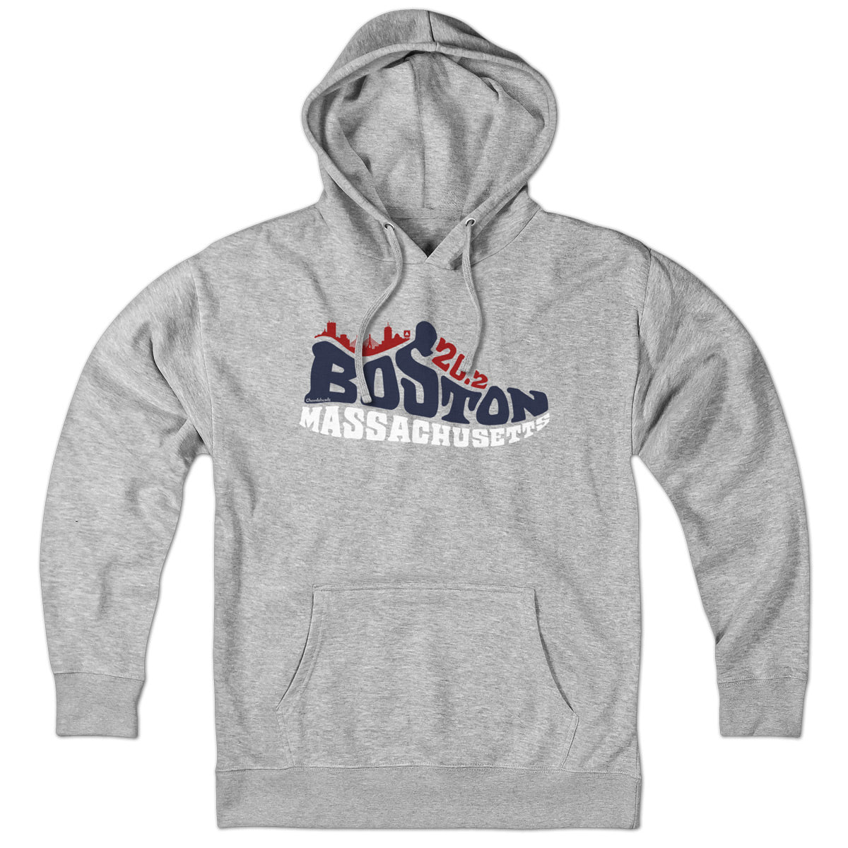 Boston Mass 26.2 Sneaker Hoodie