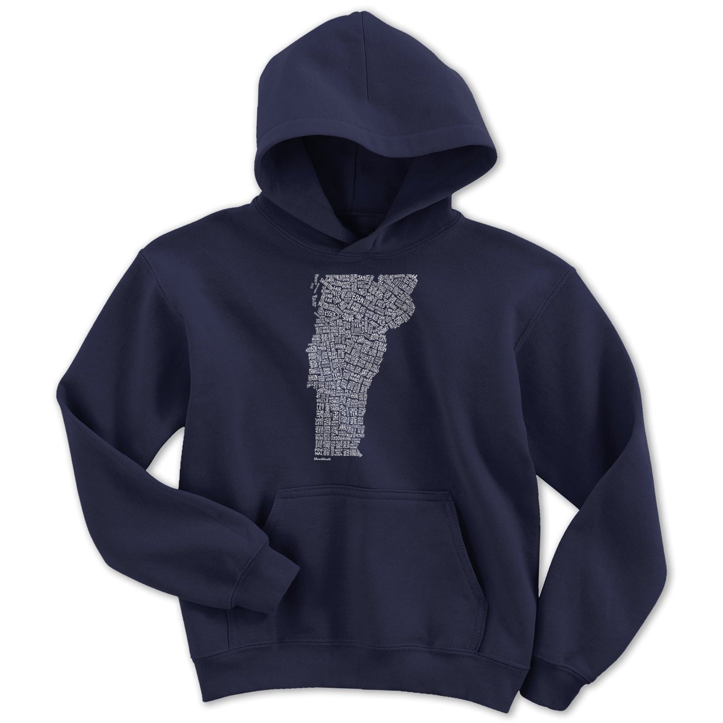 Vermont Cities & Towns Youth Hoodie