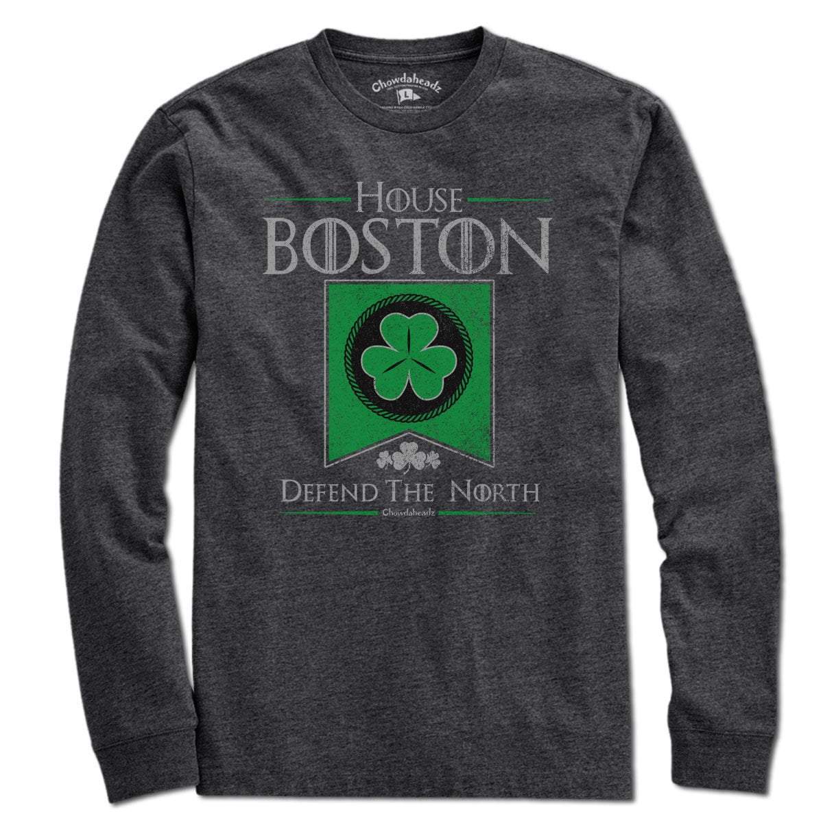 House Boston Shamrock Banner T-shirt