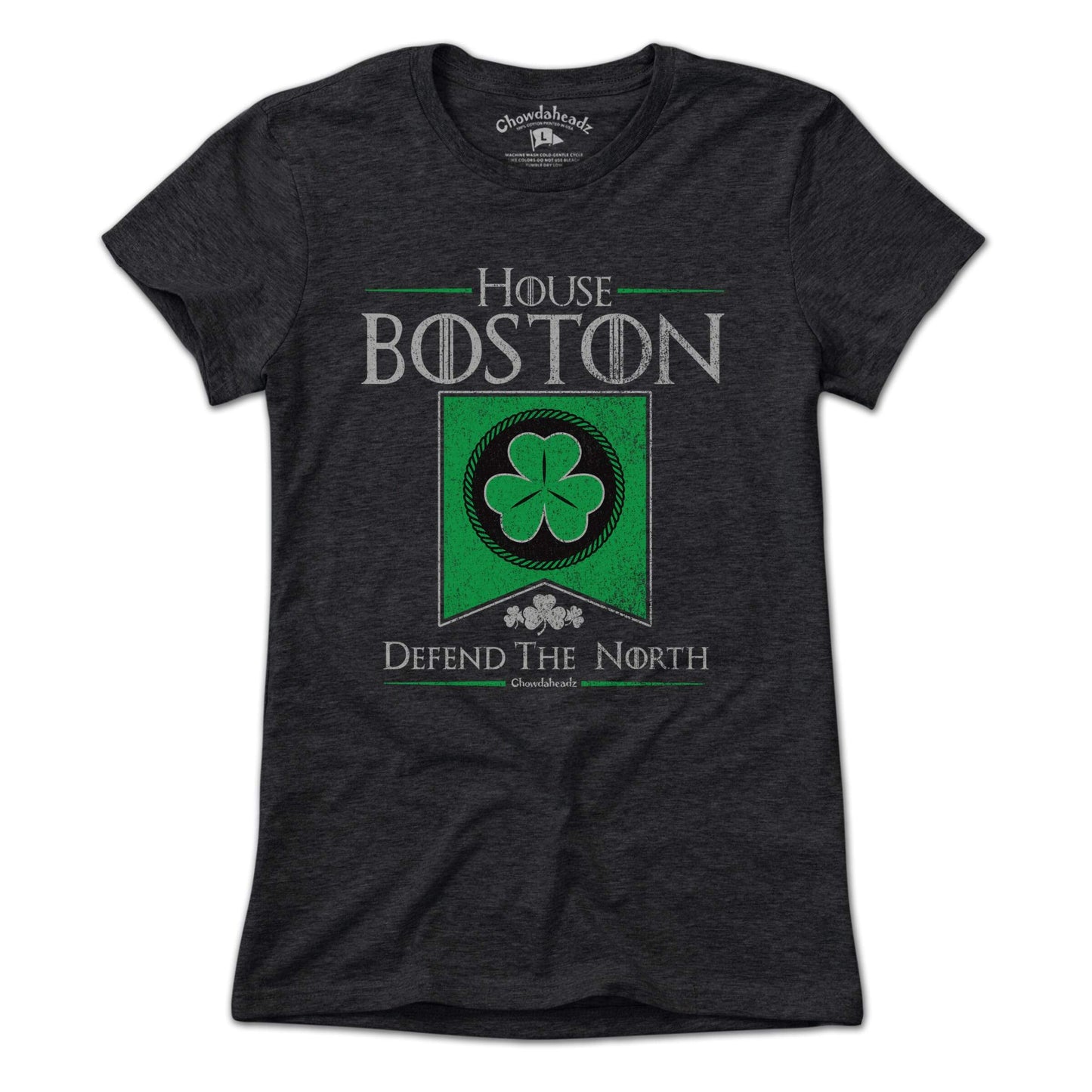 House Boston Shamrock Banner T-shirt