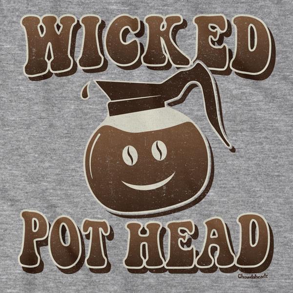 Wicked Coffee Pot Head T-Shirt