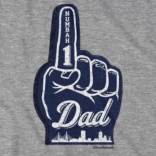 Numbah 1 Dad Foam Finger T-Shirt